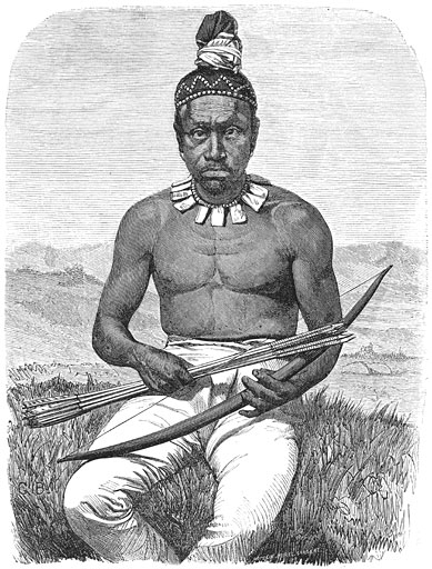 Indiaan uit Californië.