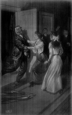"SHE PROCEEDED TO BRING OUT FROM THE CLOSET THE 'GHOST'"—Page 78. "SHE PROCEEDED TO BRING OUT FROM THE CLOSET THE 'GHOST'"—Page 78.