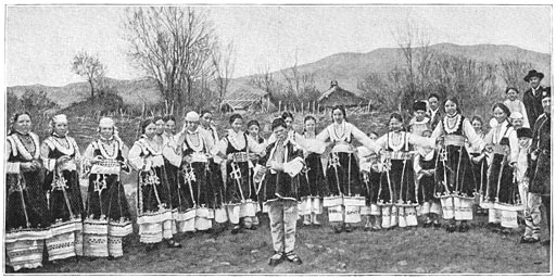 Dans van bulgaarsche boerinnen.