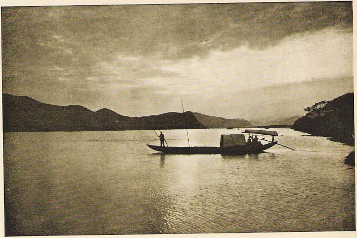 Watch them dragging the rich mud from the bottoms of the canal for fertilizing.