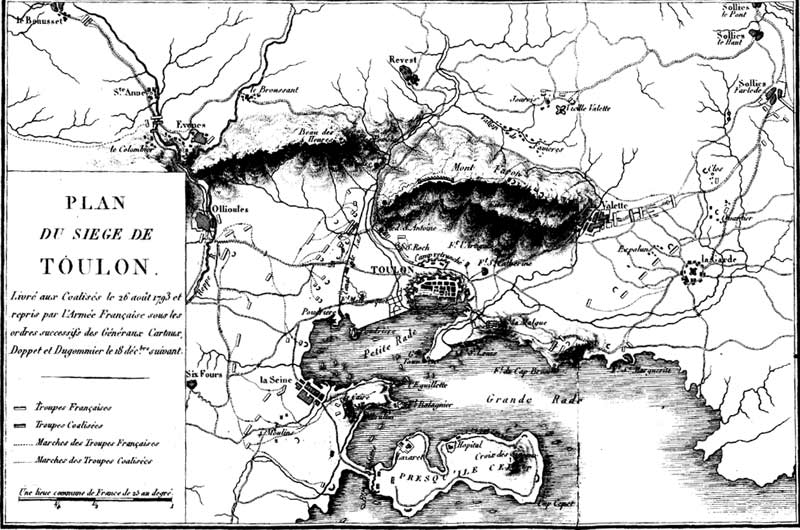 PLAN SIEGE TOULON
