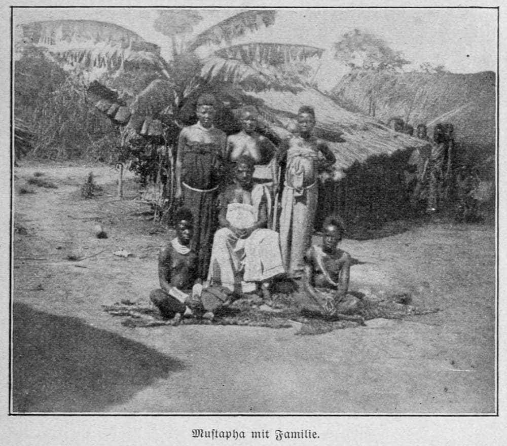 Mustapha mit Familie