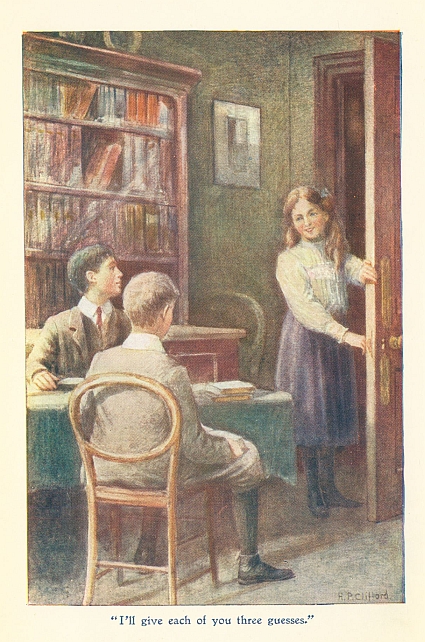 "I'll give each of you three guesses."